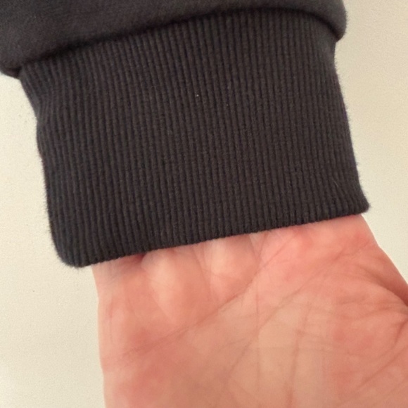 Kappa Logo Catto regular fit crop hoodie NWT black white and grey size M - Picture 9 of 14